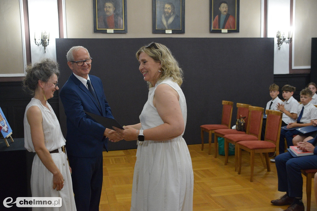 Nagrody Burmistrza Miasta Chełmna dla najlepszych uczniów