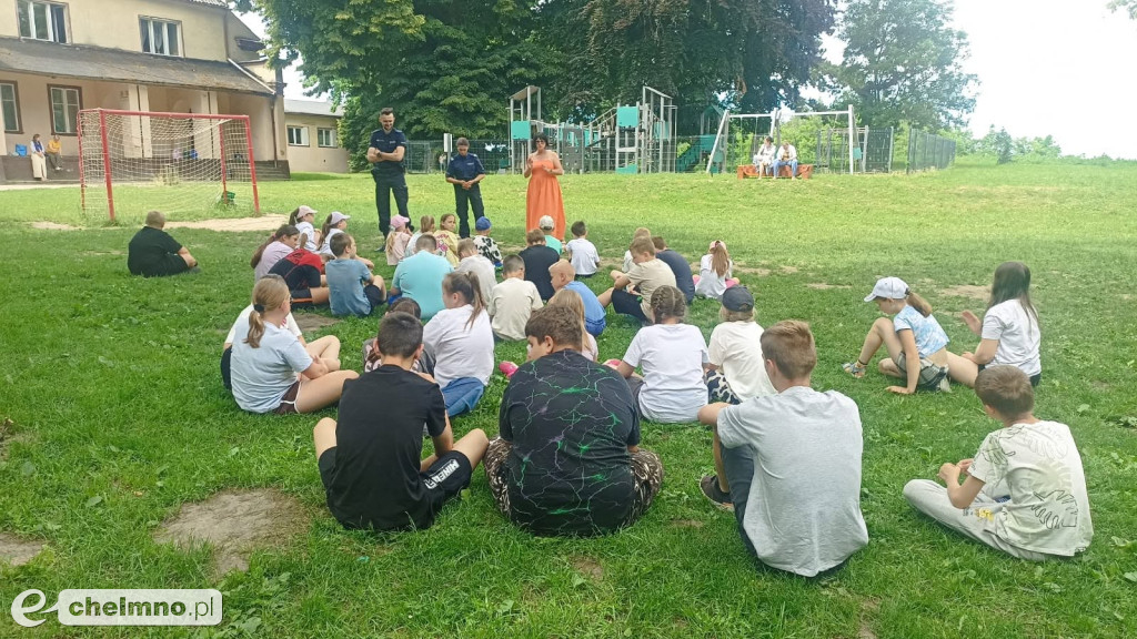 Kolejna dawka wiedzy o akcji „Bezpieczne wakacje”