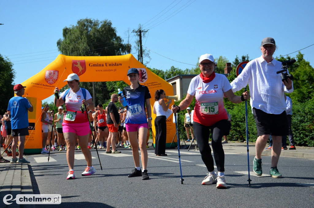 XXI Dziesiątka Unisławska - bieg i marsz Nordic Walking