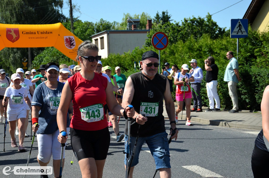 XXI Dziesiątka Unisławska - bieg i marsz Nordic Walking