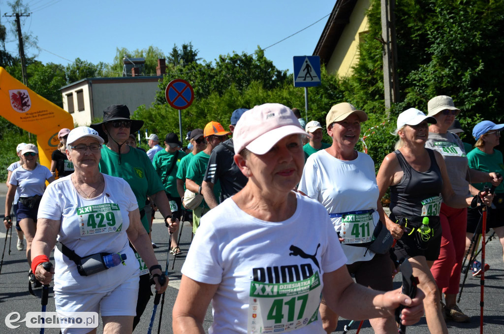 XXI Dziesiątka Unisławska - bieg i marsz Nordic Walking