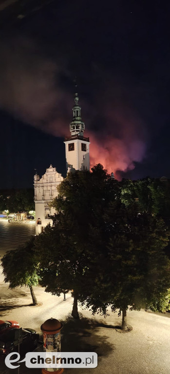 Nocna walka z żywiołem…