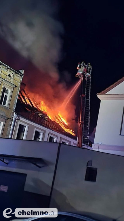 Nocna walka z żywiołem…