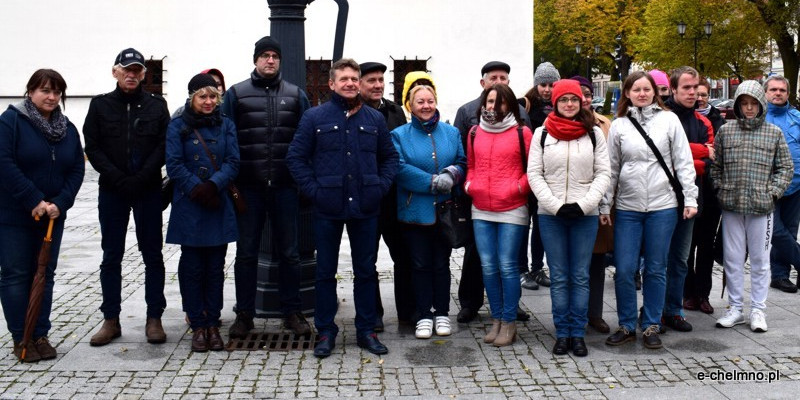 Ostatni jesienny "Spacerek po Chełmnie"