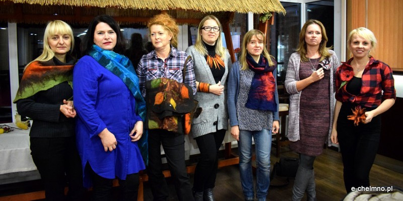 "Jesienna broszka" - twórcze warsztaty filcowania