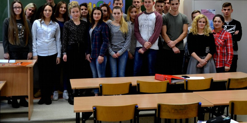 "Biznes inicjatywą młodego pokolenia?- spotkania młodzieży z przedsiębiorcami