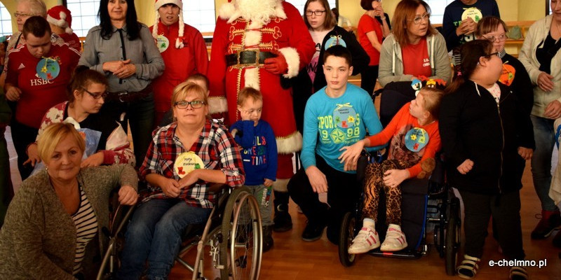 Mikołajkowy Dzień Treningu Aktywności Motorycznej Olimpiad Specjalnych Chełmno 201