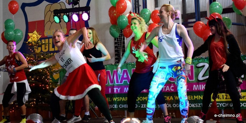 Wspaniały ZUMBA MARATOM na cel Domu Dziecka w Chełmnie