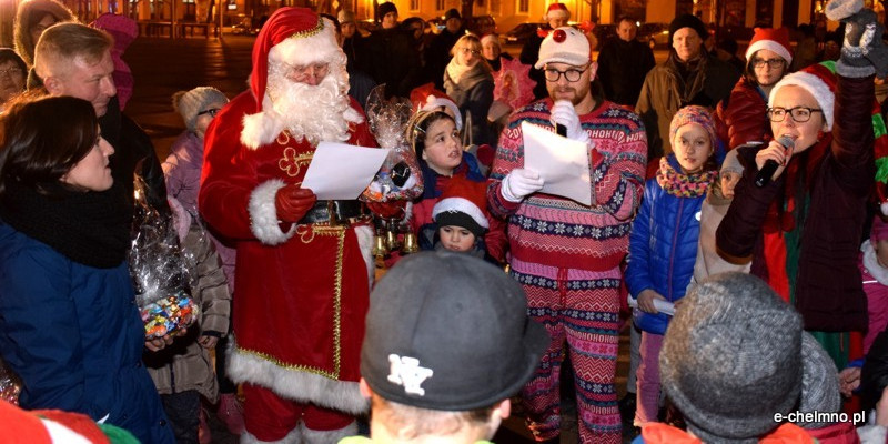 Szalona Impreza "Kochany Panie Mikołaju" na Rynku w Chełmnie