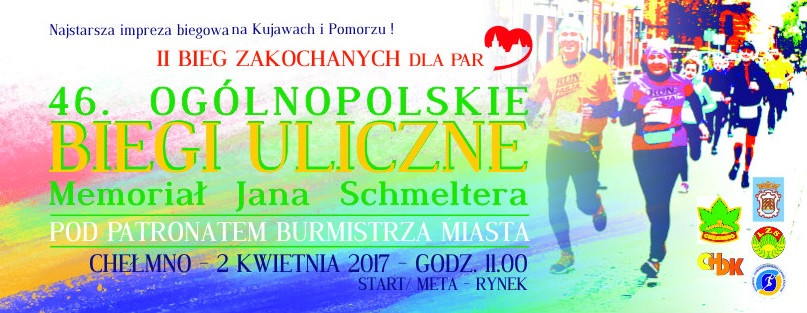 2 kwietnia - zapraszamy na II Bieg Zakochanych dla Par