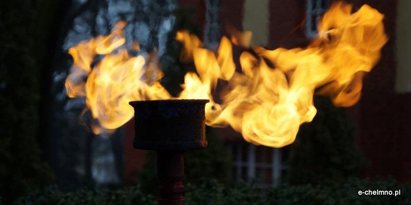 Uroczystość przy Grobie Nieznanego Żołnierza w Chełmnie