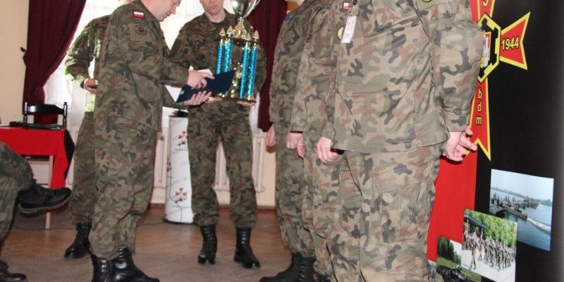 Roczna odprawa rozliczeniowo-zadaniowa w 3. Włocławskim Batalionie Drogowo-Mostowy