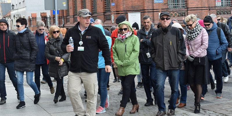 Spacerek po Chełmnie z przewodnikiem Sławomirem Grabowskim