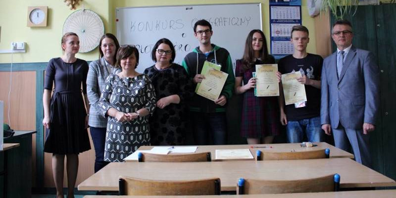 Laureaci Konkursu Ortograficznego o Złote Pióro Starosty Chełmińskiego