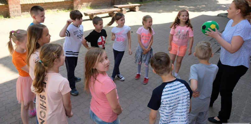 Ach jak przyjemnie... lekcje na łonie natury