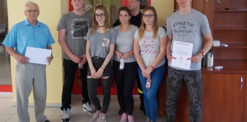 Zawody z ratownictwa medycznego dla młodzieżowych grup PCK