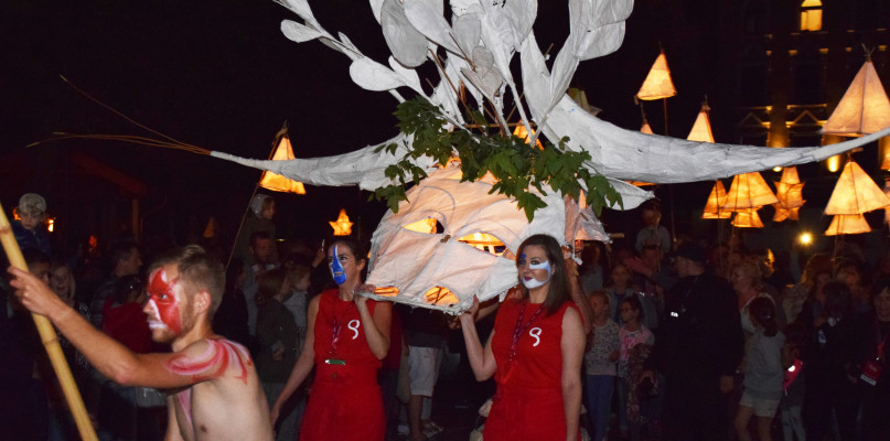 Parada Lampionów - najwspanialszy moment Perspektywy 9 Hills