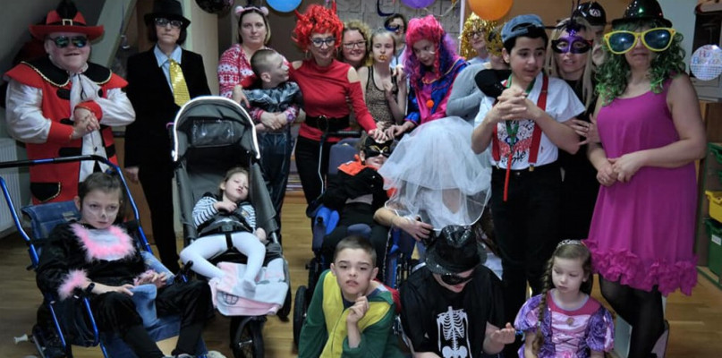 Bal karnawałowy w Specjalnym Ośrodku Szkolno-Wychowawczym.