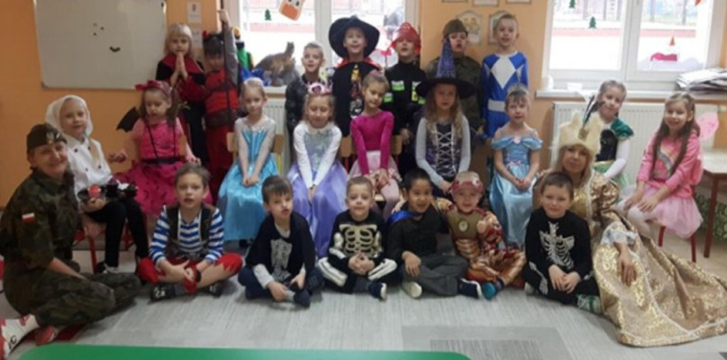 Bal karnawałowy w Przedszkolu Tęczowy Zakątek.