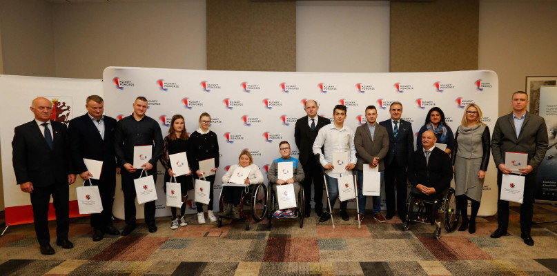 Nagrody dla naszych sportowców.