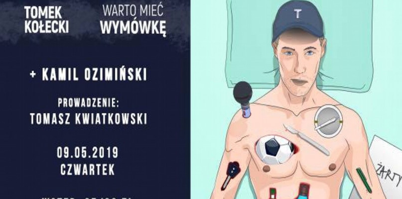 9 maja: Stand-up'n'Roll vol. 5: Tomek Kołecki + Kamil Ozimiński