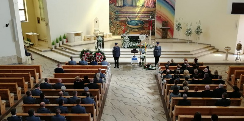 Pożegnanie nadkom. Krzysztofa Dulińskiego Zastępcy Komendanta Powiatowego Policji 
