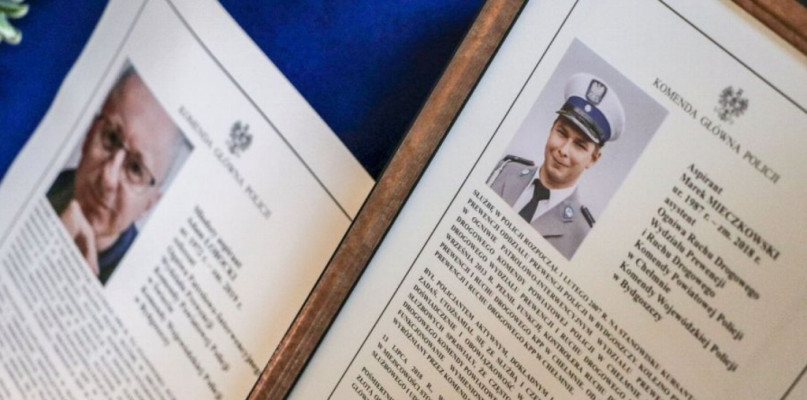 W Warszawie upamiętniono poległych policjantów. Wśród nich asp. Marek Mieczkowski 