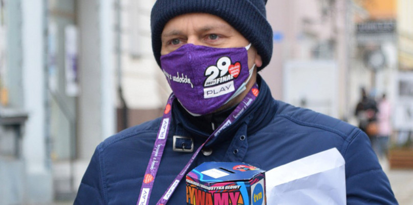 Burmistrz Chełmna wspomaga Wielką Orkiestrę Świątecznej Pomocy