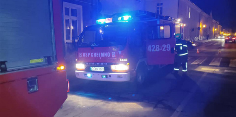 Wczorajszy pożar w budynku przy ul. 22 Stycznia w Chełmnie. Co się tam stało?