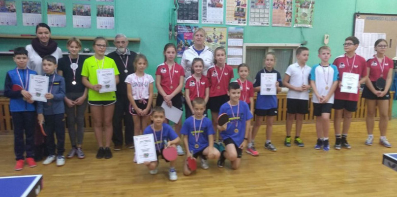 Powiatowe zawody tenisa stołowego – "Igrzyska Dzieci" rocznik 2009 i młodsi