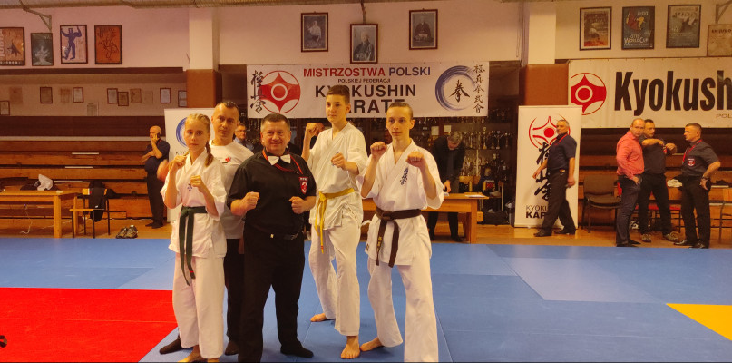 3 medale na Mistrzostwach Polski KUMITE PFKK