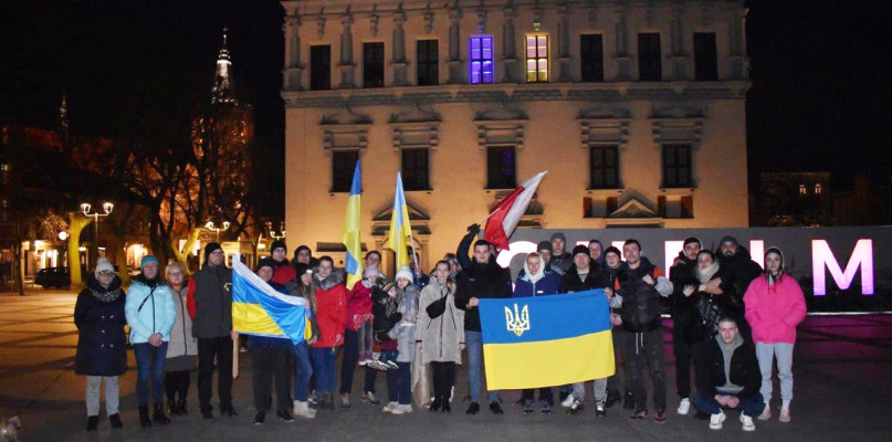 Burmistrz Chełmna dziękuje za solidarność z Ukrainą