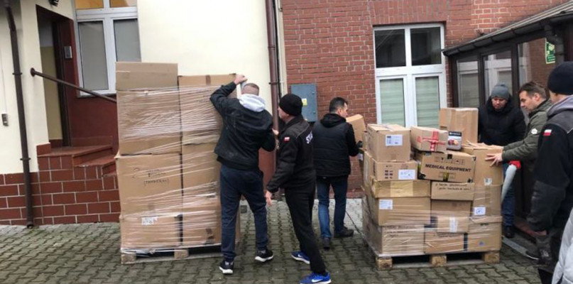 Wczoraj wyruszył z Gminy Chełmno pierwszy transport z pomocą dla Ukrainy