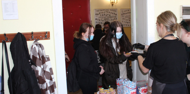 Wczorajsza zbiórka funduszy dla Ukraińców w ZS nr 2