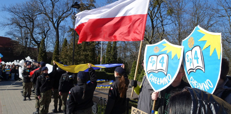 Tak na zdjęciach Marsz Pokoju uwieczniła "Czwórka"