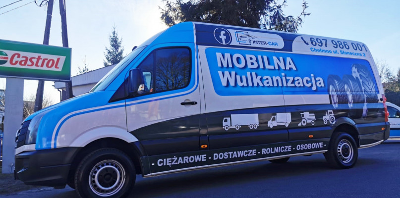 W potrzebie dotrzemy do Ciebie. Mobilna wulkanizacja "INTER-CAR"