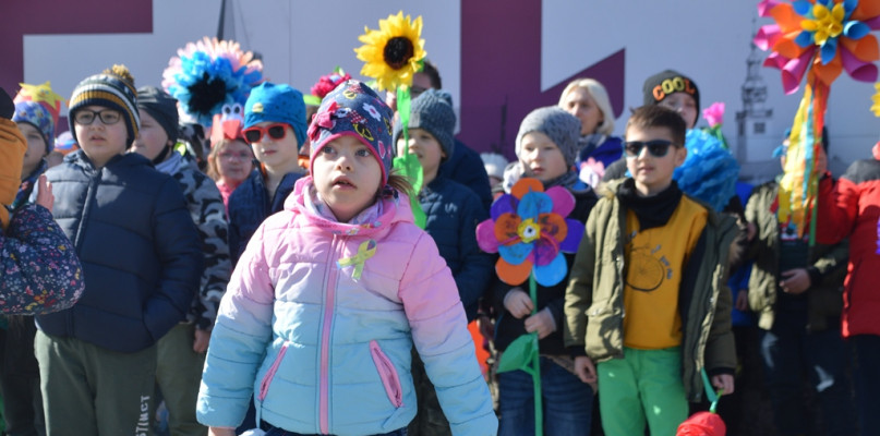 Wiosenny happening z okazji Światowego Dnia Osób z Zespołem Downa