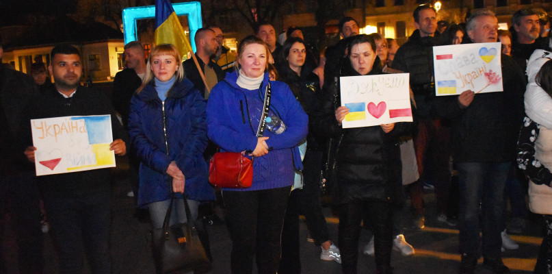 Tak było na wczorajszym spotkaniu Solidarni z Ukrainą