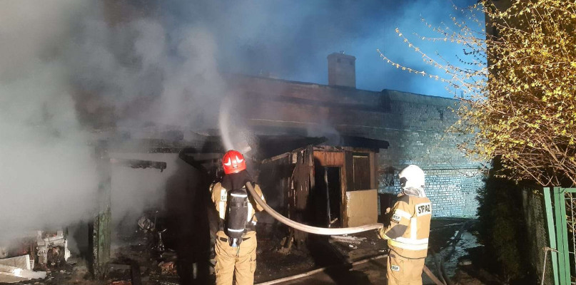 Pożar przy ul. Wodnej. Co tam się stało?