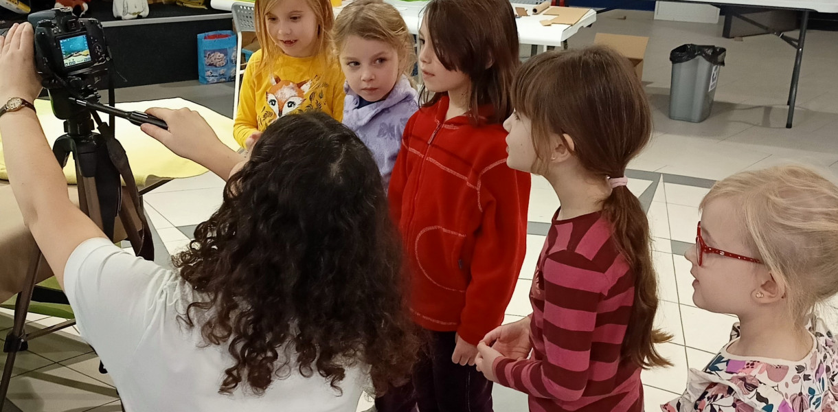 Historia Misia miodem płynąca: warsztaty animacji poklatkowej dla dzieci