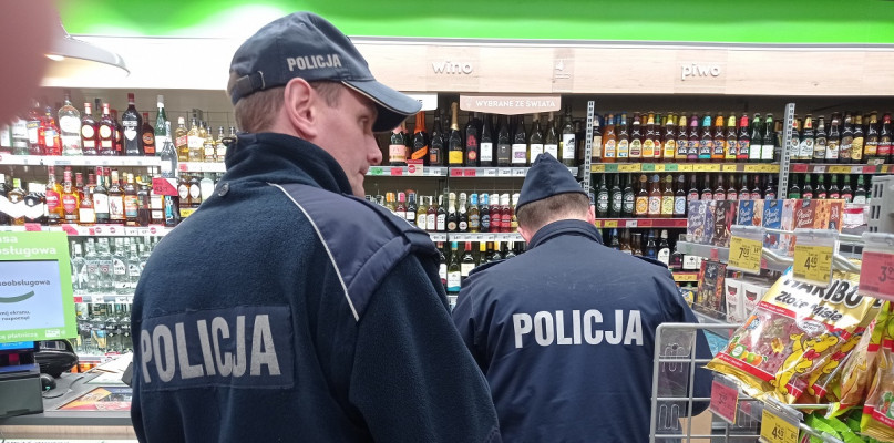 Kontrolowali punkty sprzedaży alkoholu na terenie Chełmna