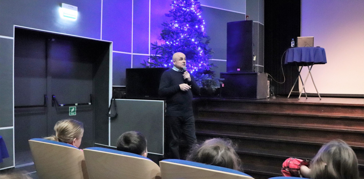 Trzeci wykład na Uniwersytecie Dziecięcym w Chełmnie