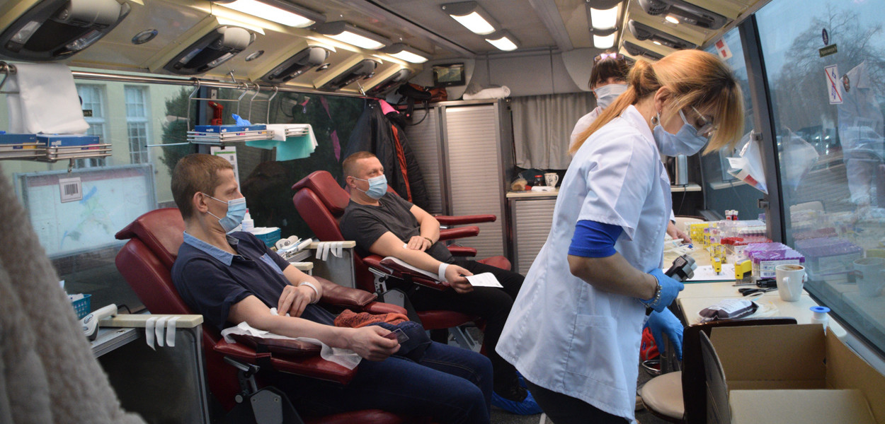 Oddaj krew potrzebującym - Walentynkowa akcja w Chełmnie