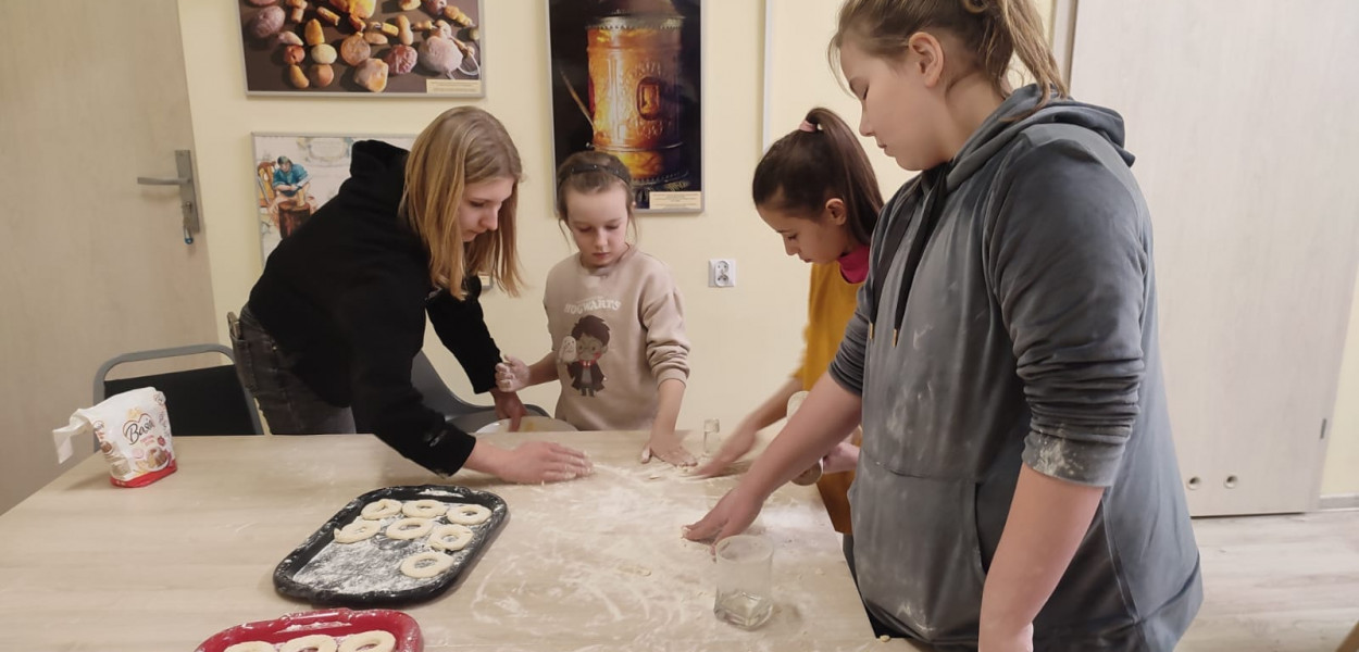 Razem piekli pyszne twarogowe oponki