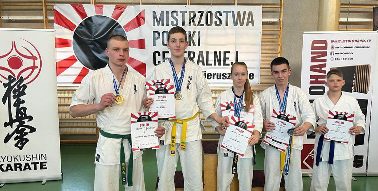 Sukces chełmińskich karateków na Mistrzostwach Polski Centralnej 