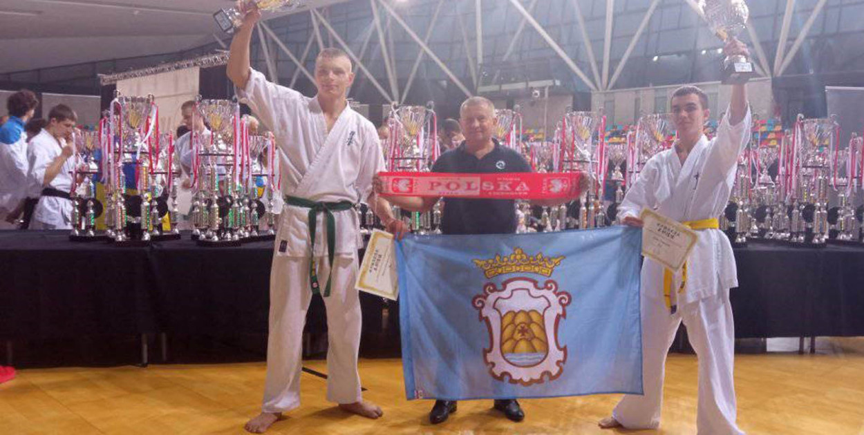 Karatecy z Chełmna wracają z medalami z Mistrzostw Europy w Barcelonie