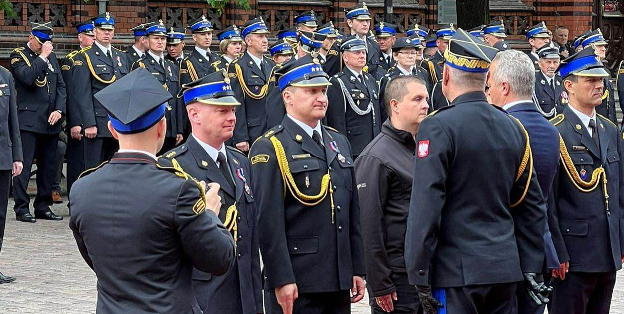 Chełmińscy strażacy wyróżnieni za długoletnią służbę