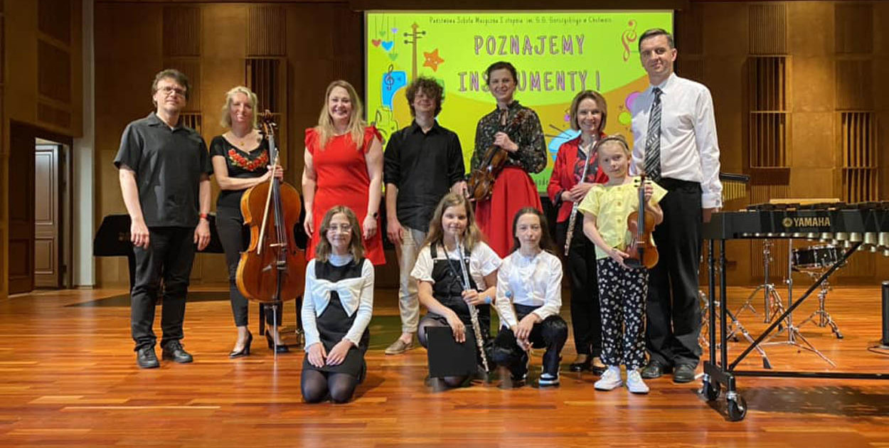 Relacja z wiosennego koncertu "Poznajemy instrumenty" w Szkole Muzycznej 