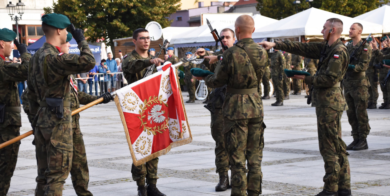 Uroczysta przysięga wojskowa żołnierzy 3. Pułku Saperów