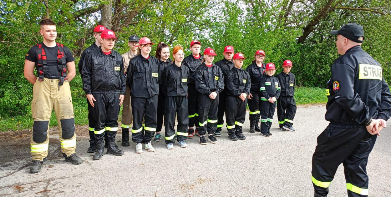 Młodzi druhowie szkolili się nad Wisłą 